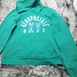 AEROPOSTALE N.Y. Glitter Hoodie - Size M
